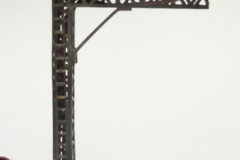 394 v2 signaux ovales, demi portique treillis sur plaque CA 