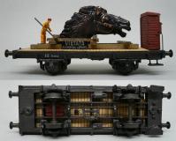 C 09 Carro con testa cavallo in bronzo