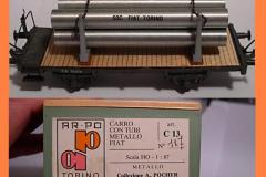 c 13 carro con tubi fiat