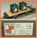 C 14 Carro con serbatoi