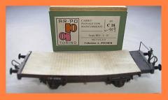 C 18 Carro pianale con mancorrenti